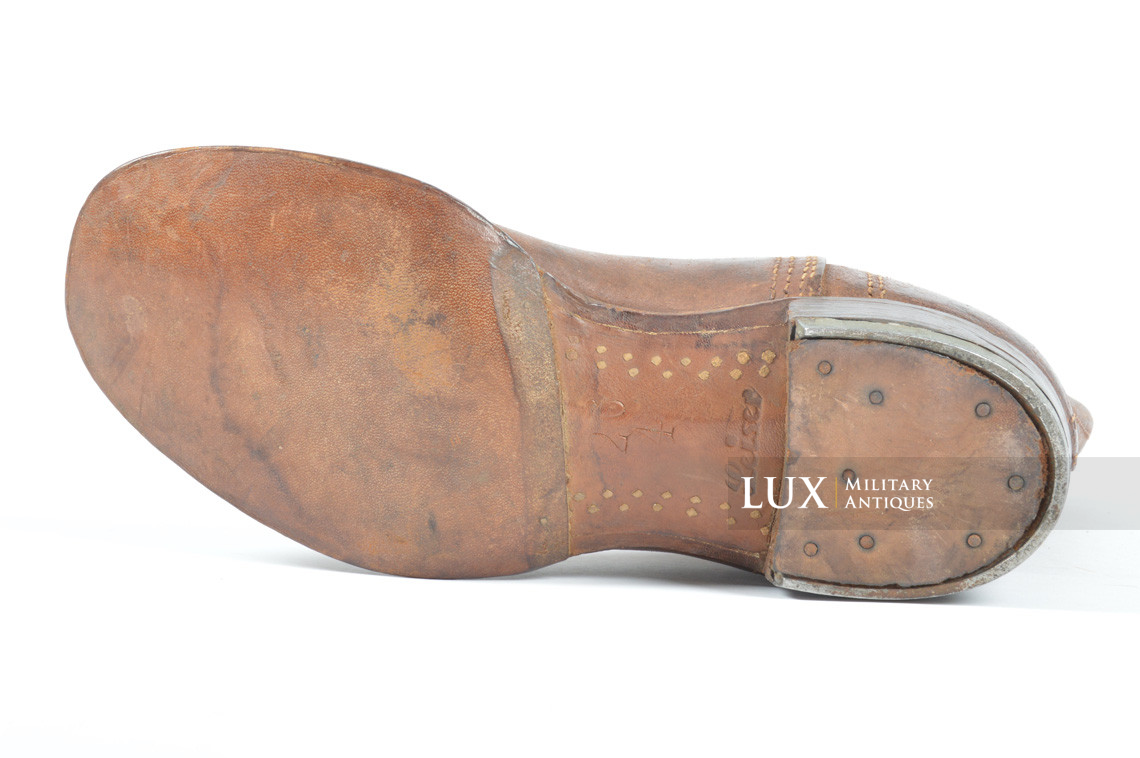 Unissued early-war German issue brown jackboots, « 1940 » - photo 19