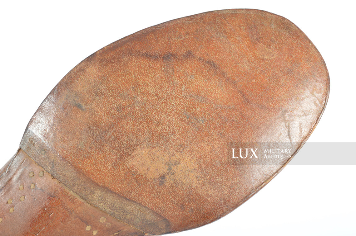 Unissued early-war German issue brown jackboots, « 1940 » - photo 24