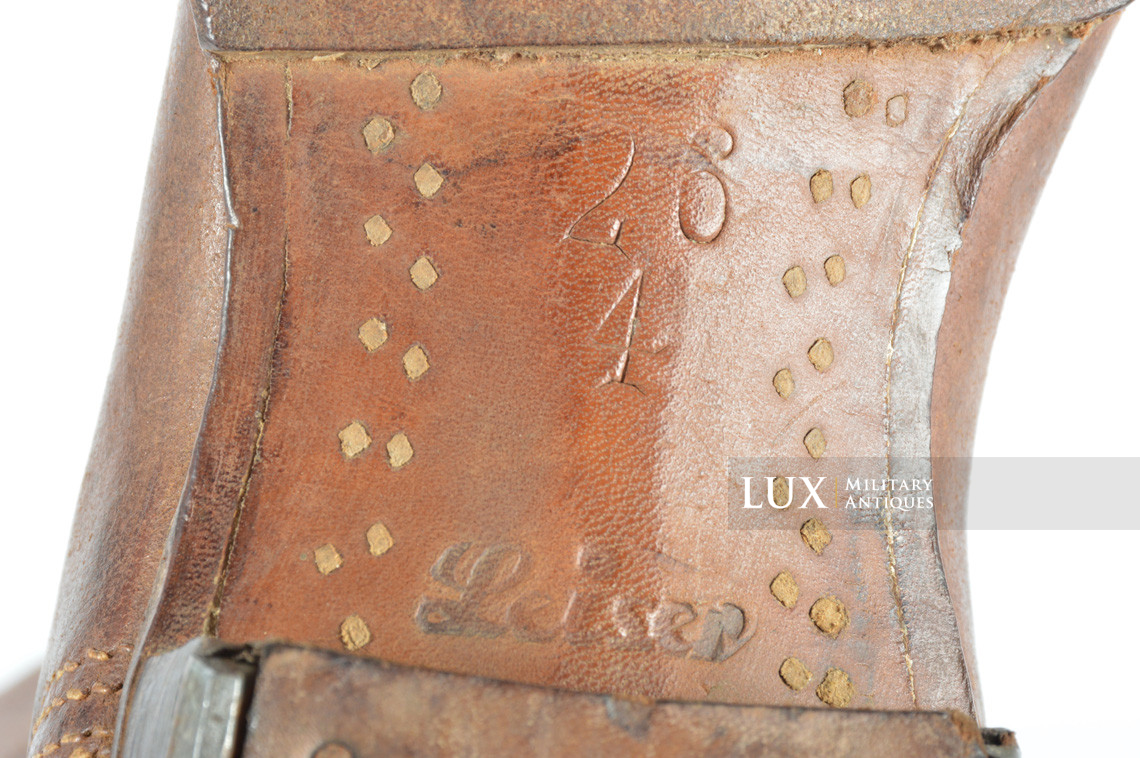 Unissued early-war German issue brown jackboots, « 1940 » - photo 25