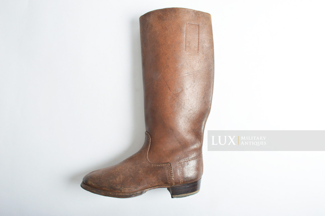 Unissued early-war German issue brown jackboots, « 1940 » - photo 28