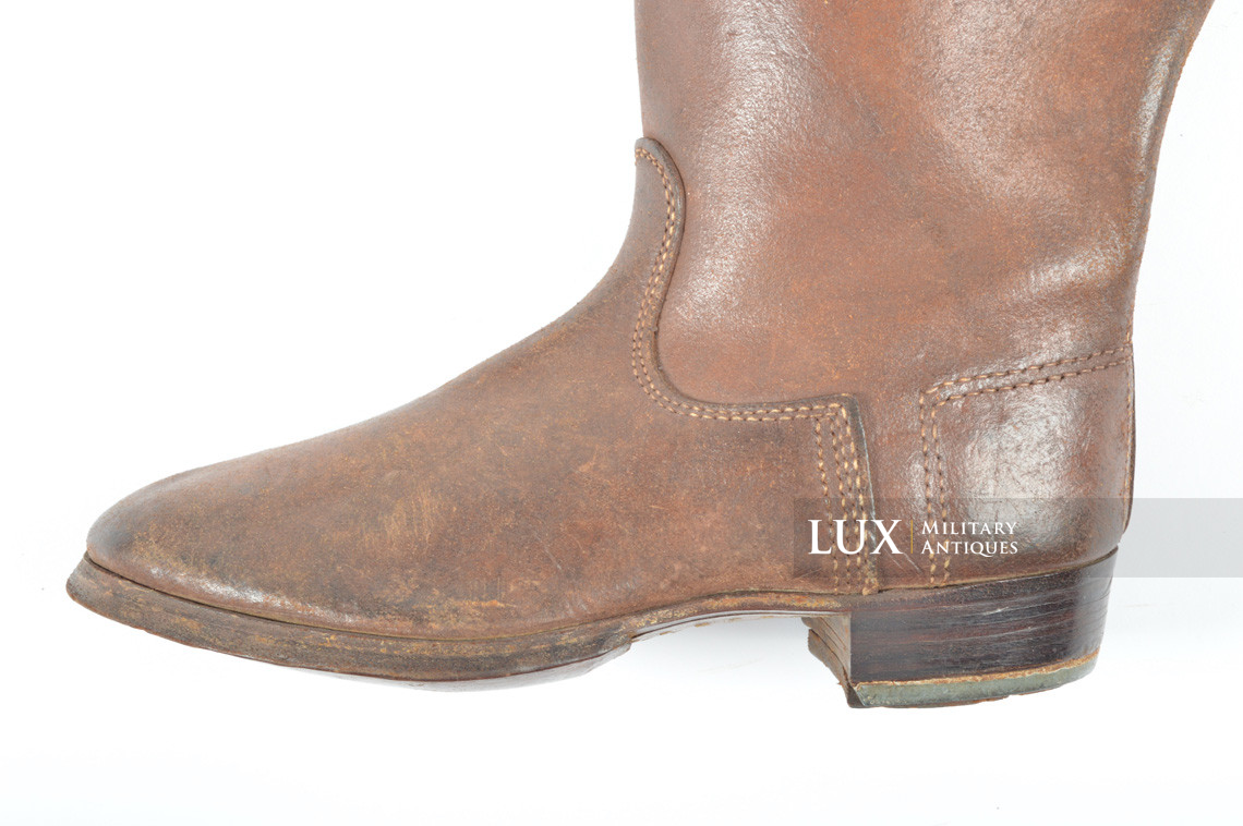 Unissued early-war German issue brown jackboots, « 1940 » - photo 30