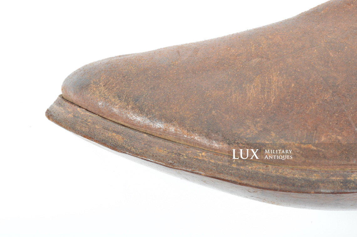 Unissued early-war German issue brown jackboots, « 1940 » - photo 32