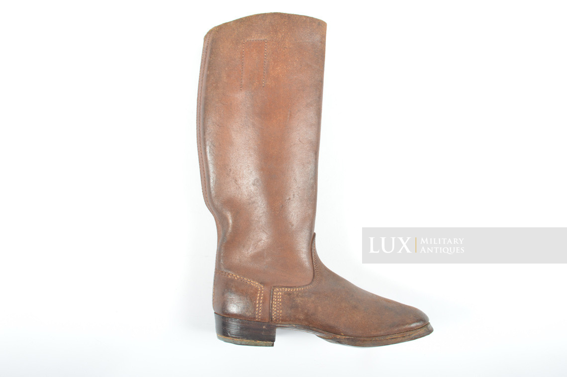 Unissued early-war German issue brown jackboots, « 1940 » - photo 34