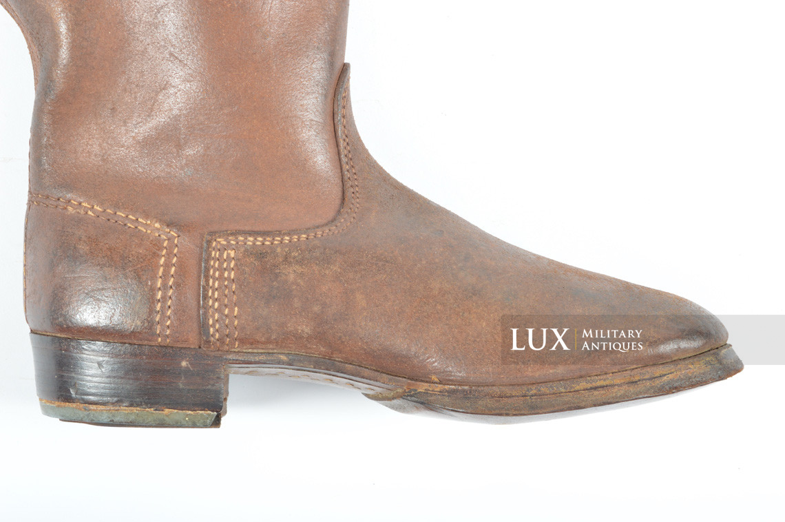 Unissued early-war German issue brown jackboots, « 1940 » - photo 35