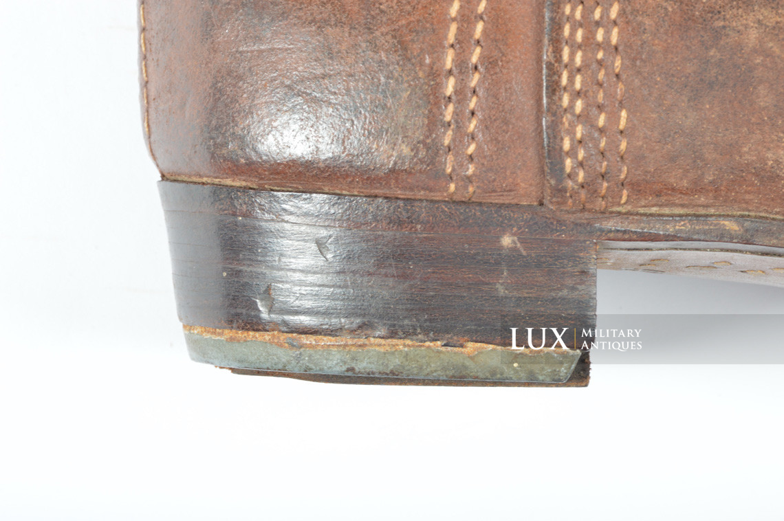 Unissued early-war German issue brown jackboots, « 1940 » - photo 36
