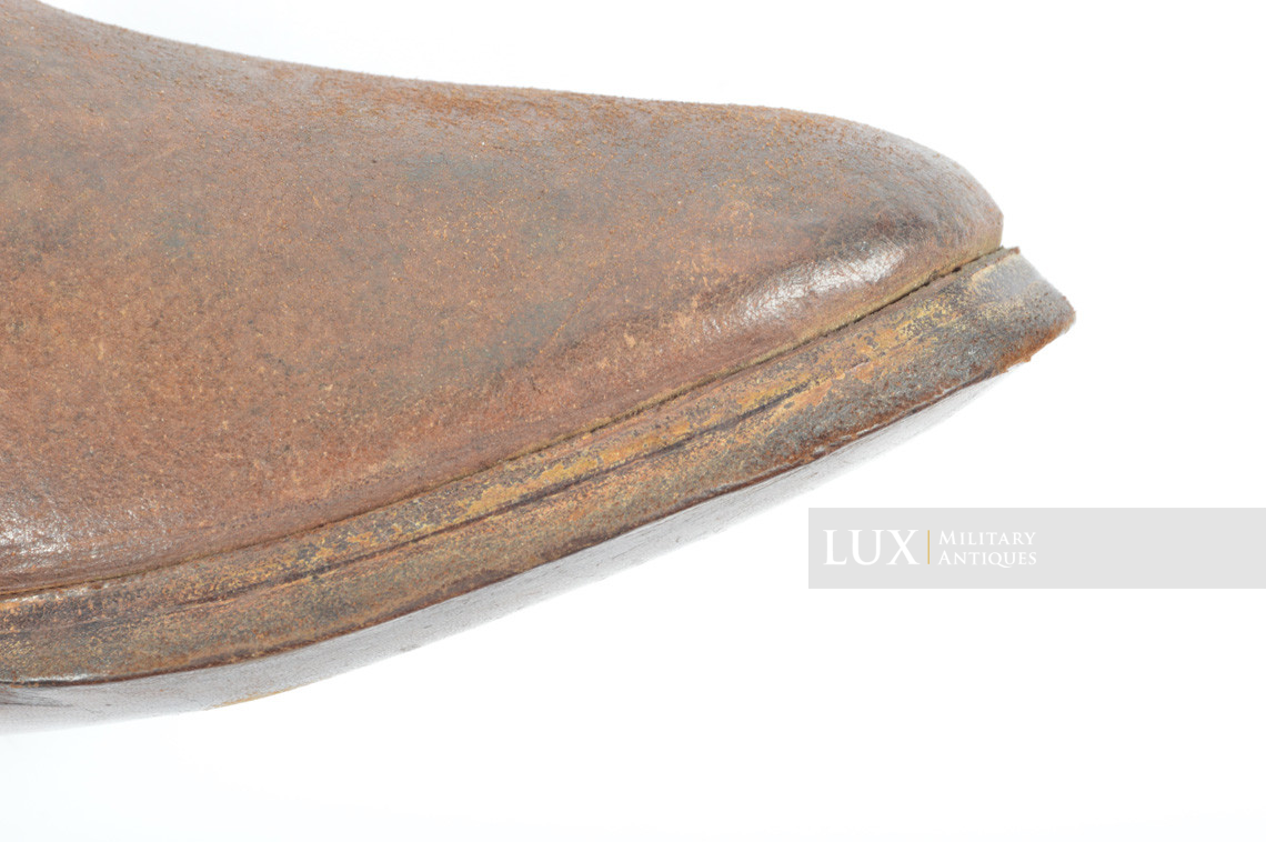 Unissued early-war German issue brown jackboots, « 1940 » - photo 37