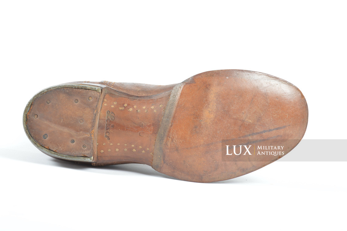 Unissued early-war German issue brown jackboots, « 1940 » - photo 38