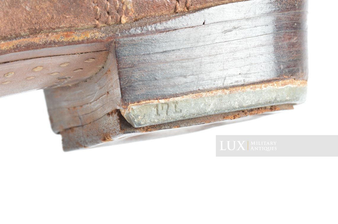 Unissued early-war German issue brown jackboots, « 1940 » - photo 42
