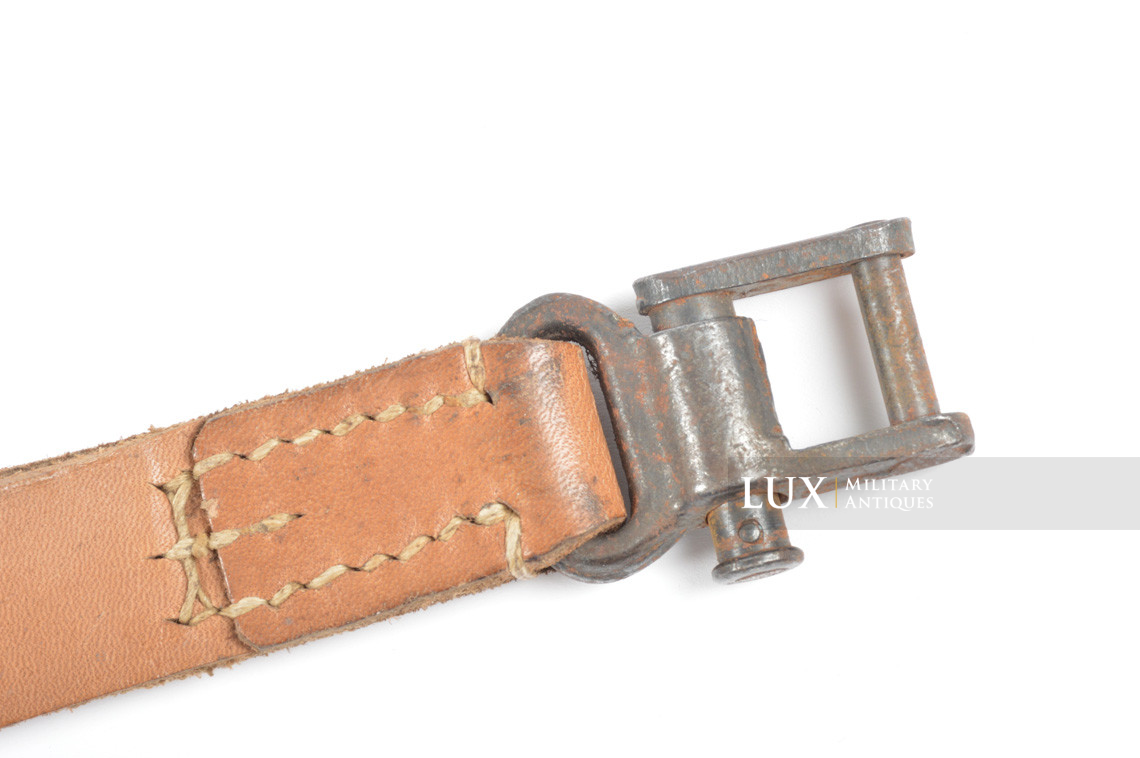 Unissued late war German MG34/42 leather sling, « bla1944 » - photo 8