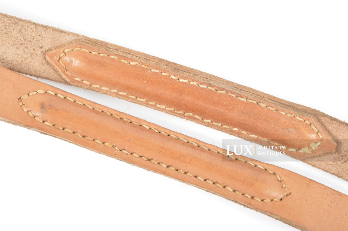 Unissued late war German MG34/42 leather sling, « bla1944 » - photo 8