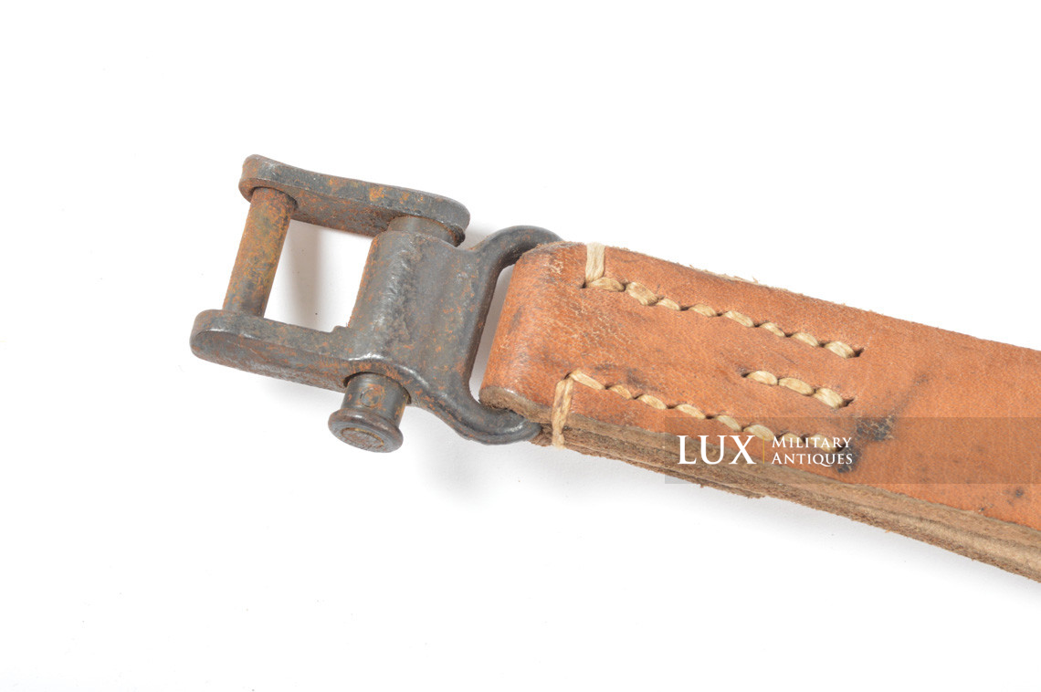 Unissued late war German MG34/42 leather sling, « bla1944 » - photo 12