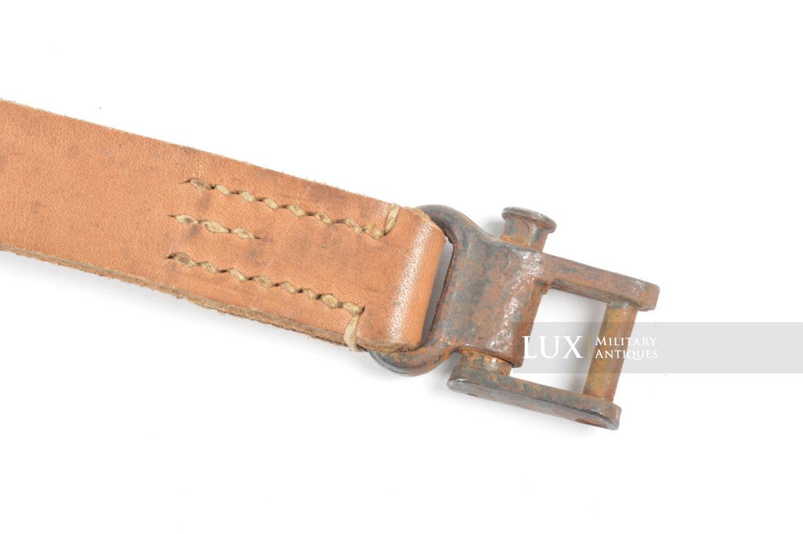 Unissued late war German MG34/42 leather sling, « bla1944 » - photo 7