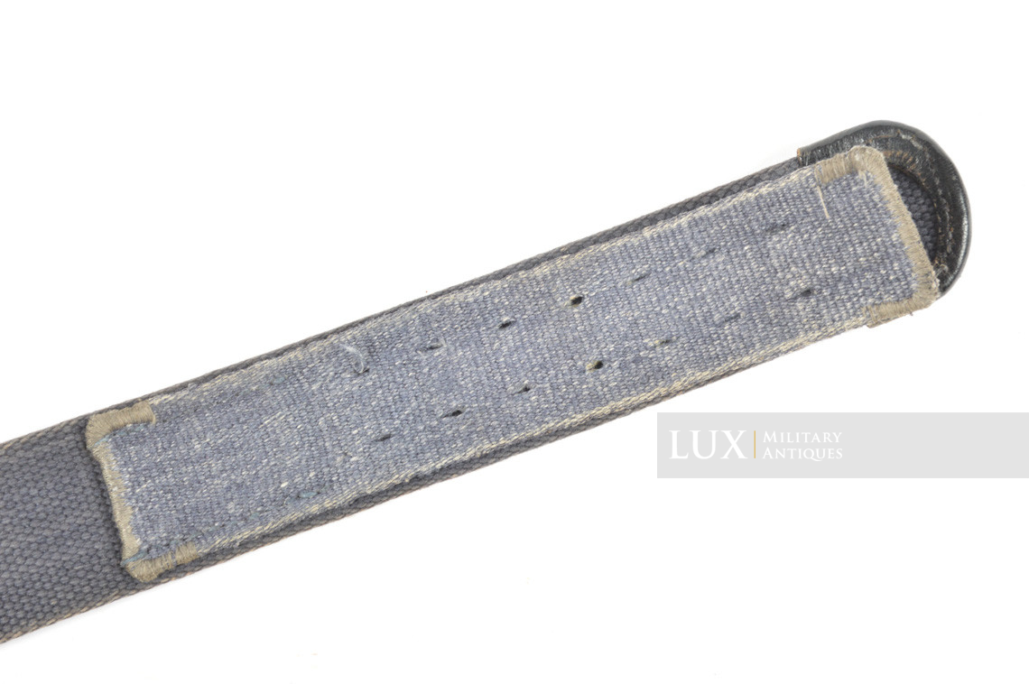 Luftwaffe tropical EM's combat blue web belt - photo 12