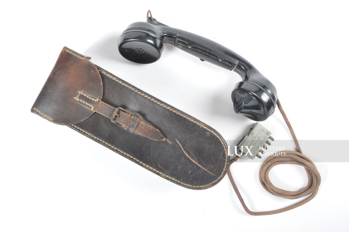 Cornet de téléphone de campagne allemand, « 1940 » - photo 4