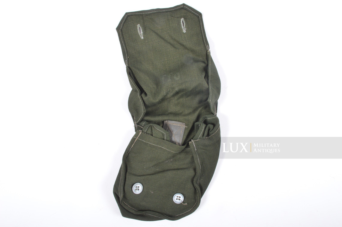 German spare gas mask filter carrying pouch, « ffo43 » - photo 9