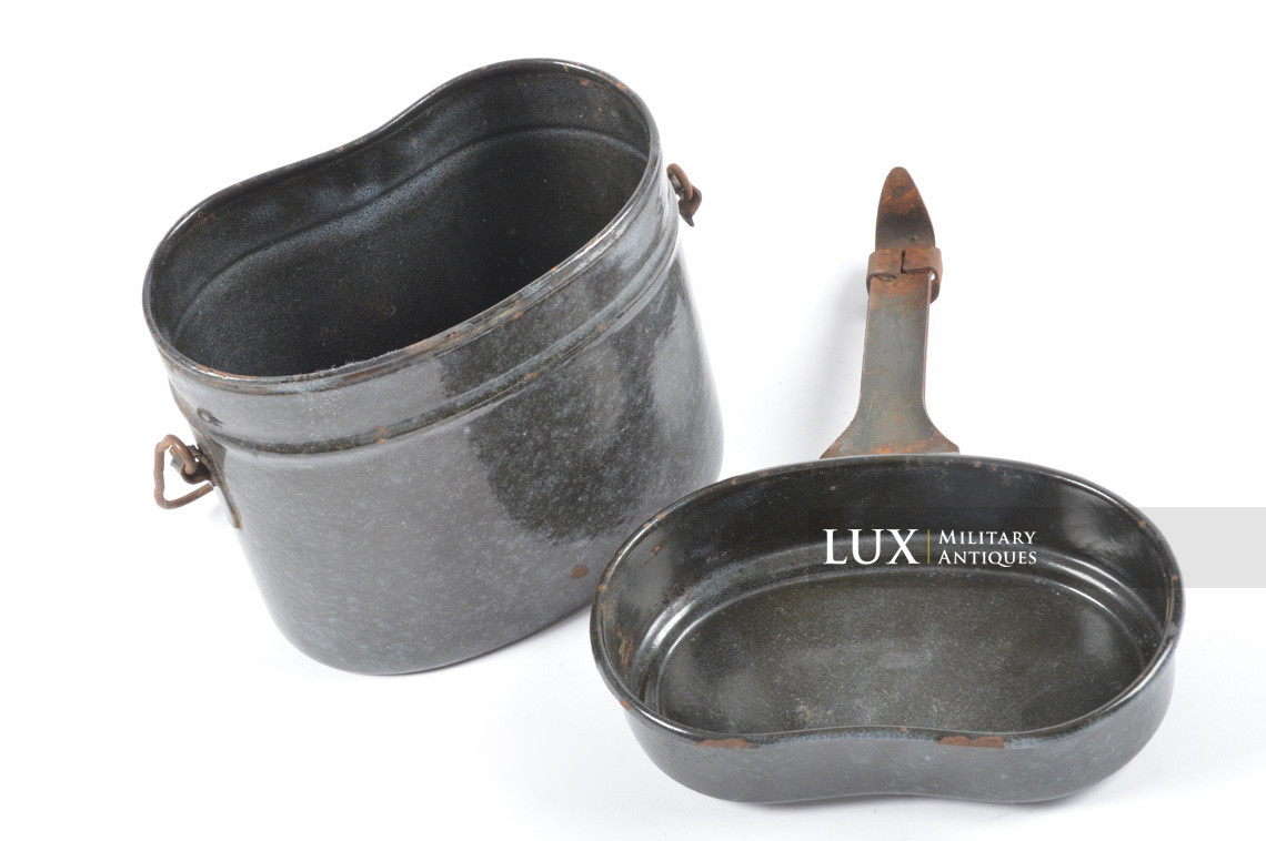 German enamelled late-war mess kit - Lux Military Antiques - photo 13