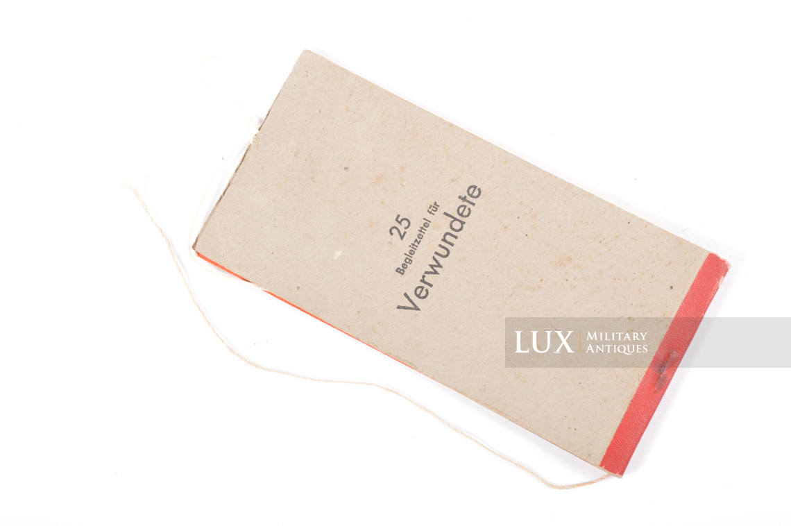 Housse médicale allemande pour carnets d'étiquettes de blessés - photo 15