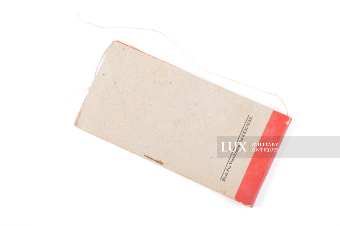 Housse médicale allemande pour carnets d'étiquettes de blessés - photo 17