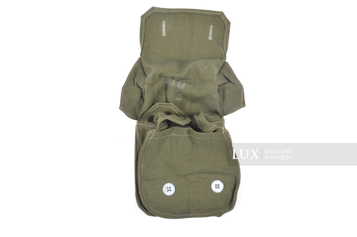 German spare gas mask filter carrying pouch, « ffo43 » - photo 10