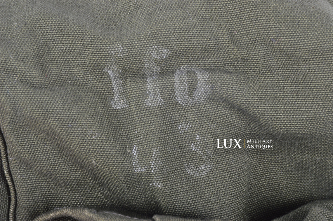 German spare gas mask filter carrying pouch, « ffo43 » - photo 11