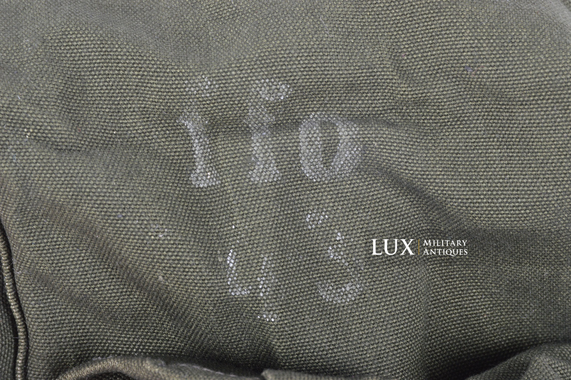 German spare gas mask filter carrying pouch, « ffo43 » - photo 10
