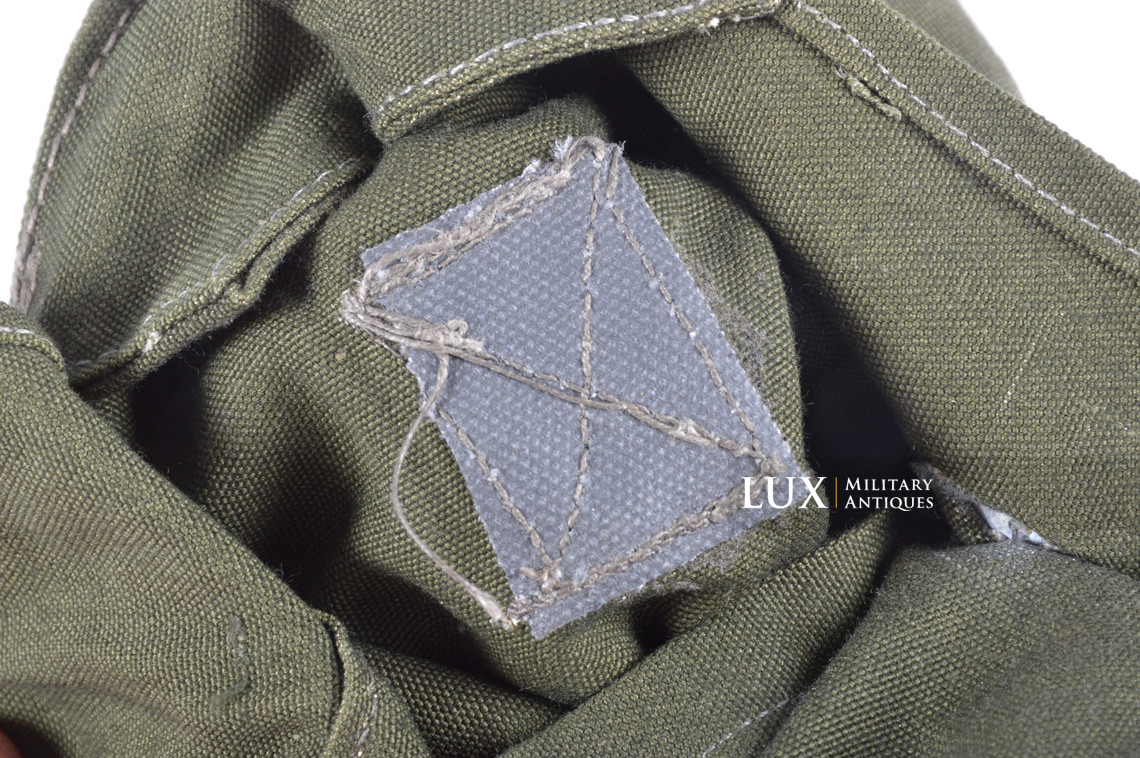 German spare gas mask filter carrying pouch, « ffo43 » - photo 8