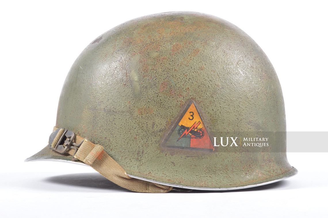 Casque USM1 3rd Armored Division, « Spearhead » - photo 9