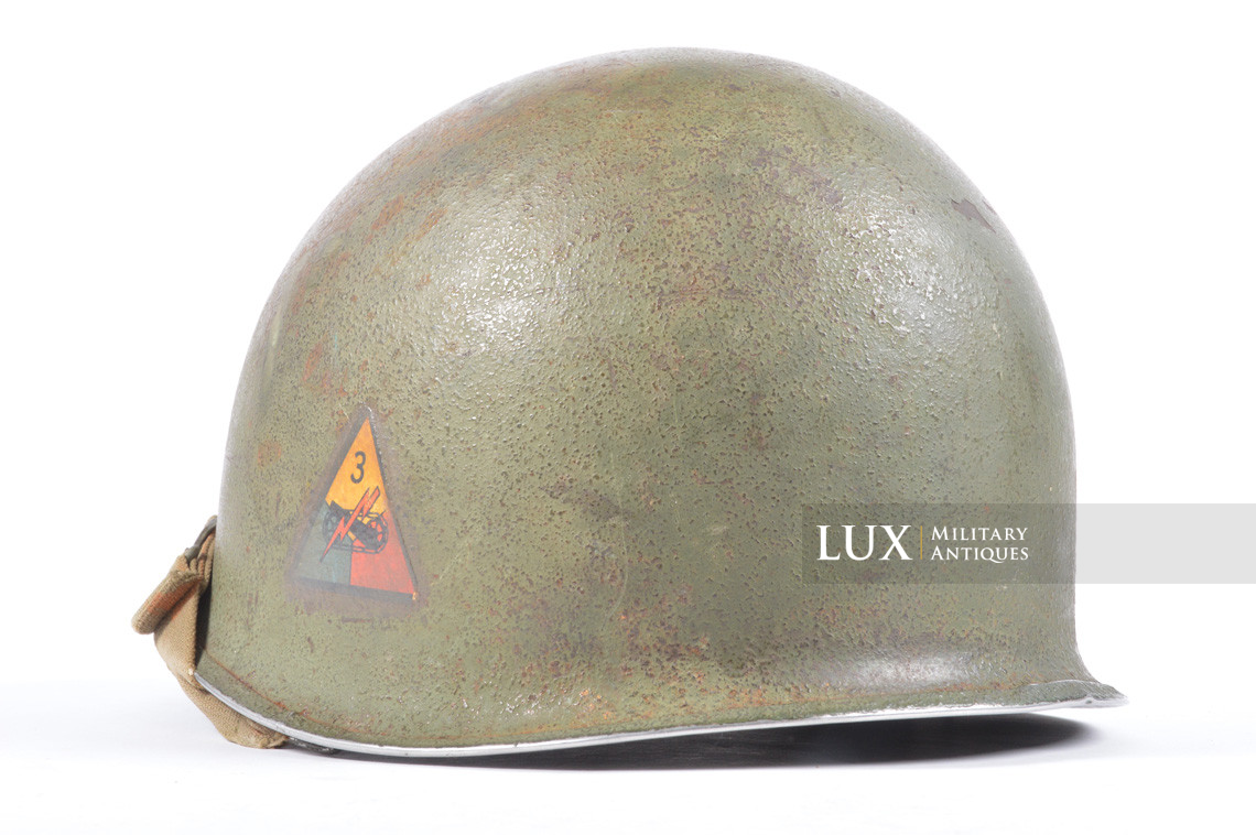 USM1 3rd Armored Division fixed bale helmet set, « Spearhead » - photo 11