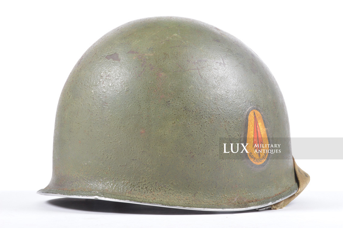 Casque USM1 3rd Armored Division, « Spearhead » - photo 13