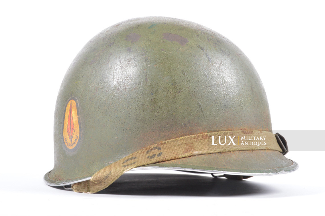 Casque USM1 3rd Armored Division, « Spearhead » - photo 16