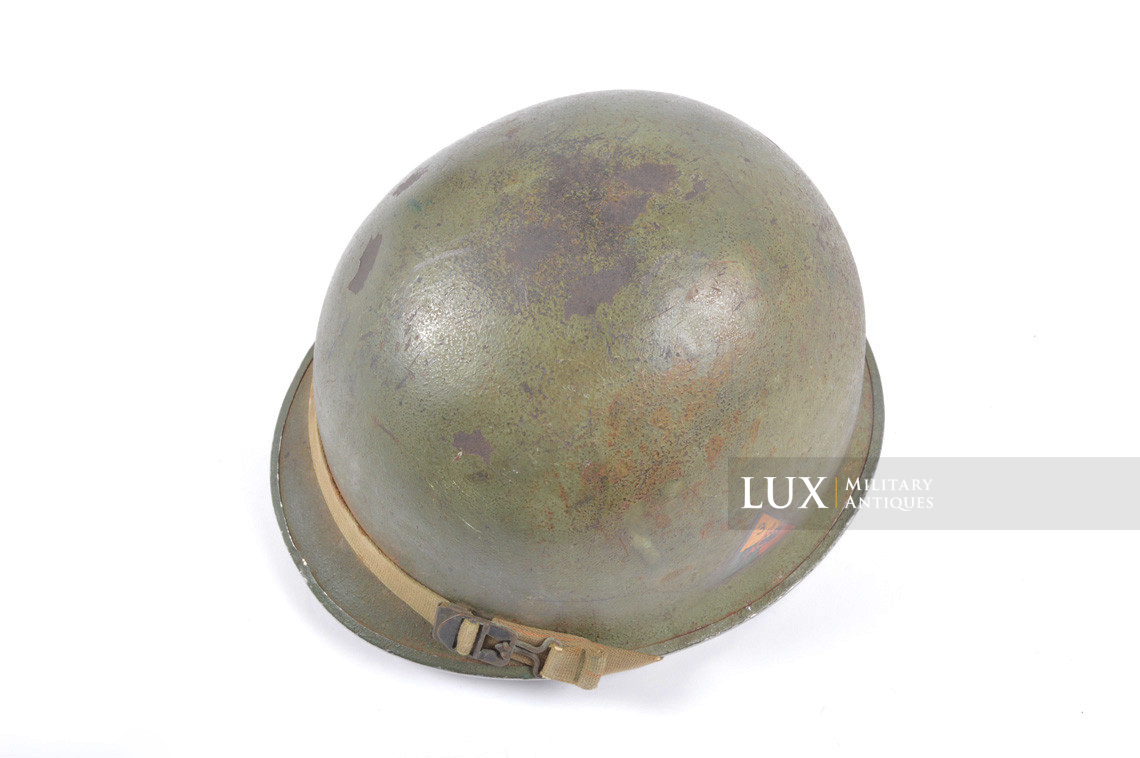 USM1 3rd Armored Division fixed bale helmet set, « Spearhead » - photo 18