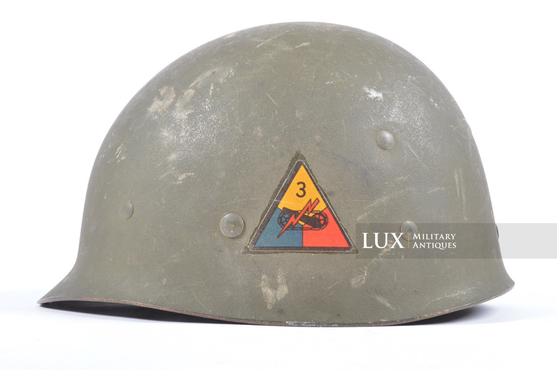 USM1 3rd Armored Division fixed bale helmet set, « Spearhead » - photo 28