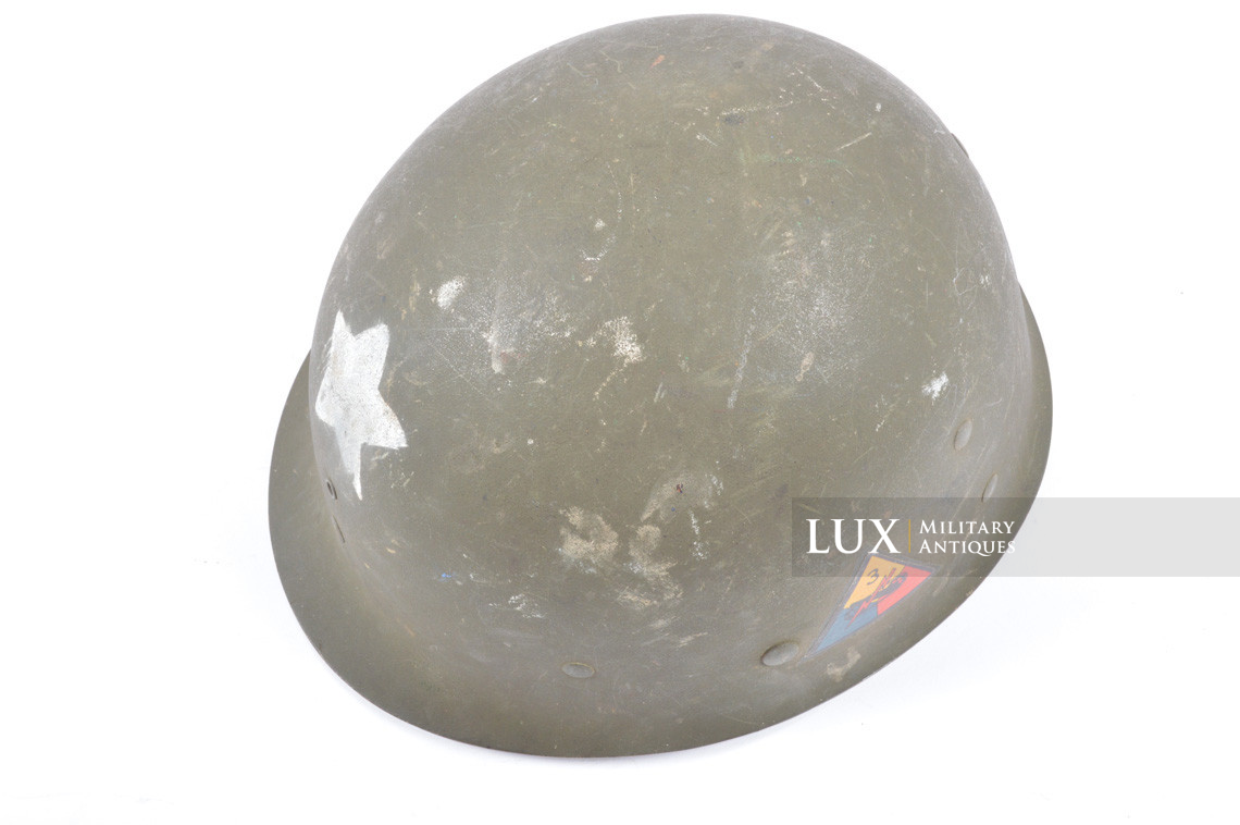 Casque USM1 3rd Armored Division, « Spearhead » - photo 37