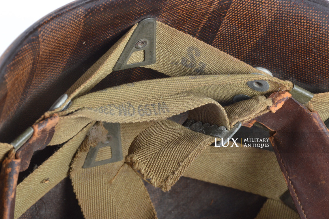 USM1 3rd Armored Division fixed bale helmet set, « Spearhead » - photo 40