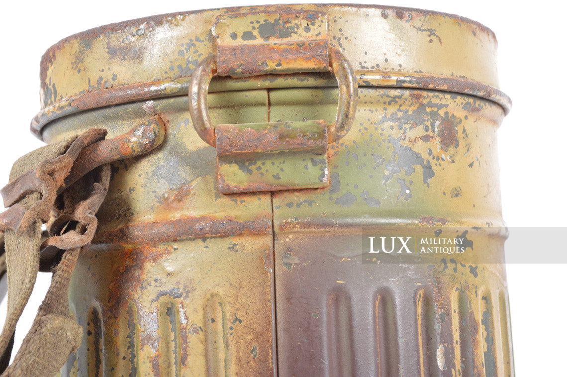 Boîtier de masque anti-gaz camouflé trois tons, « Normandie » - photo 16