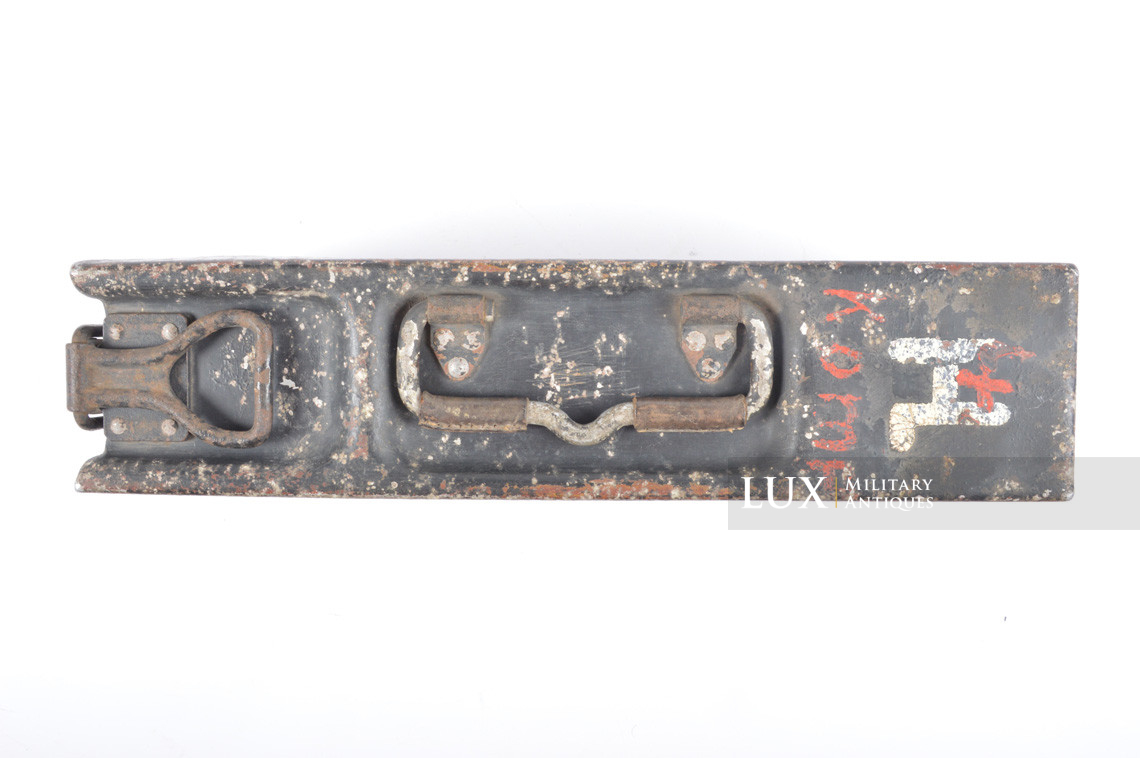 Caisse à munitions allemande précoce pour MG34/42, marquage d’unité - photo 8