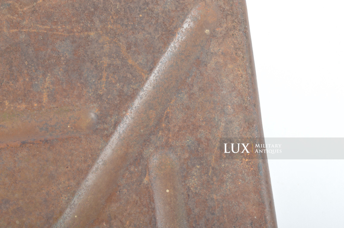 German 8cm mortar steel camouflage ammunition storage box, « 1938 » - photo 15