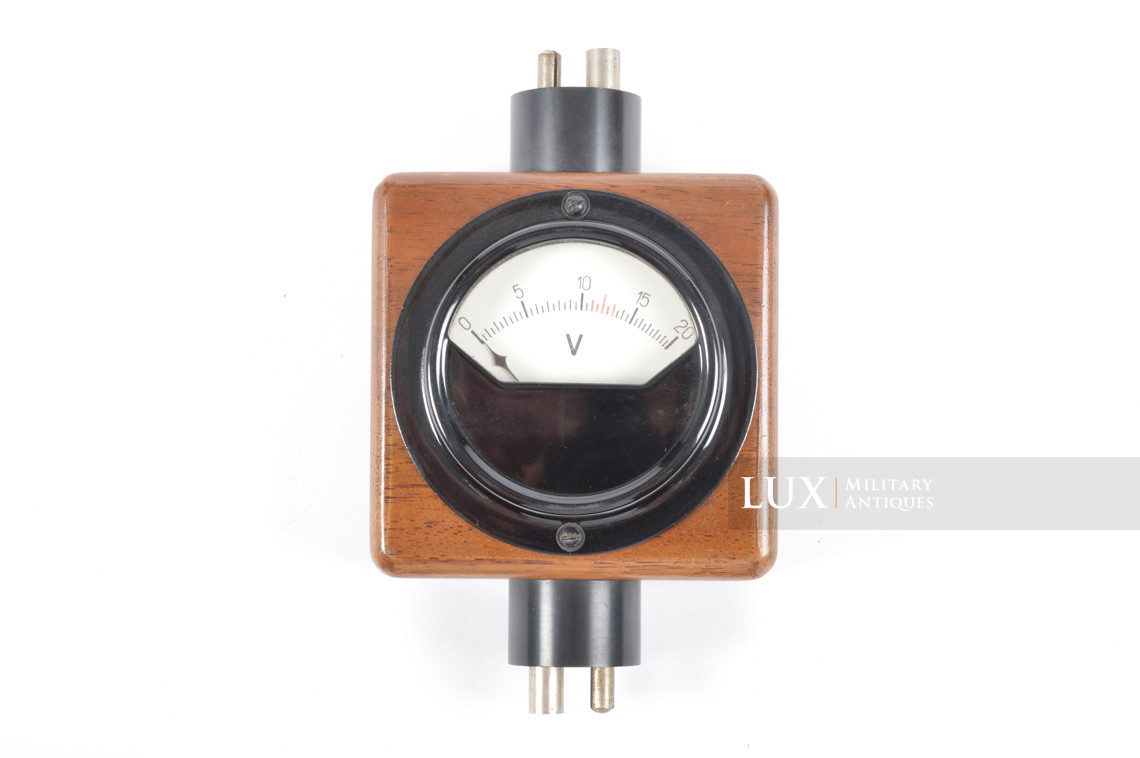 Cased German Volt meter device, « 1938 » - photo 17