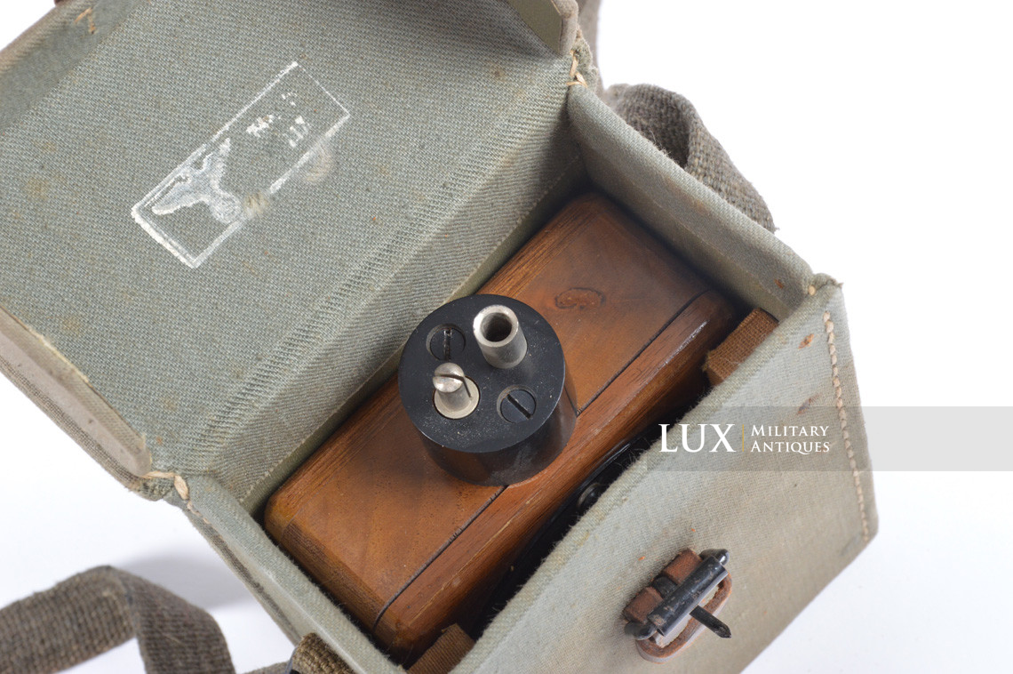 Cased German Volt meter device, « 1938 » - photo 23