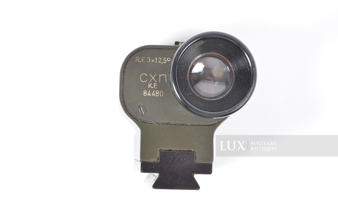 German mortar sight and case, « R.F. 3x12,5 / cxn » - photo 9