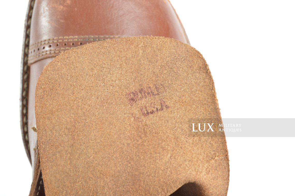 US Army combat Shoes, « 1942 » - Lux Military Antiques - photo 16