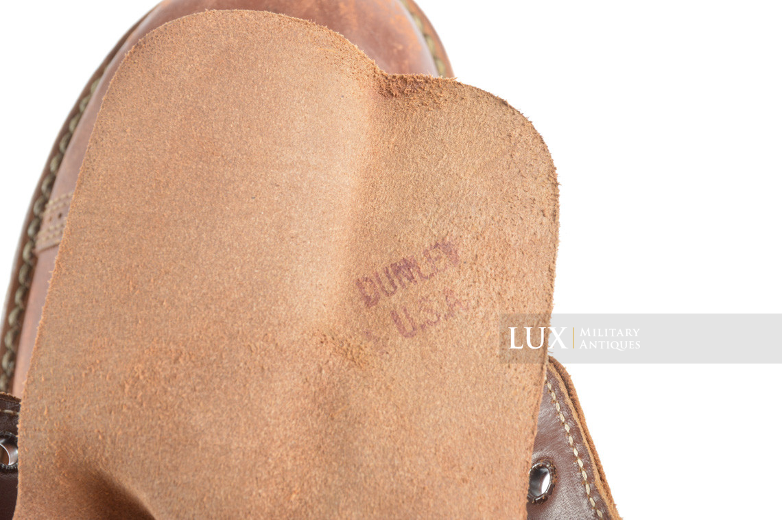 US Army combat Shoes, « 1942 » - Lux Military Antiques - photo 33