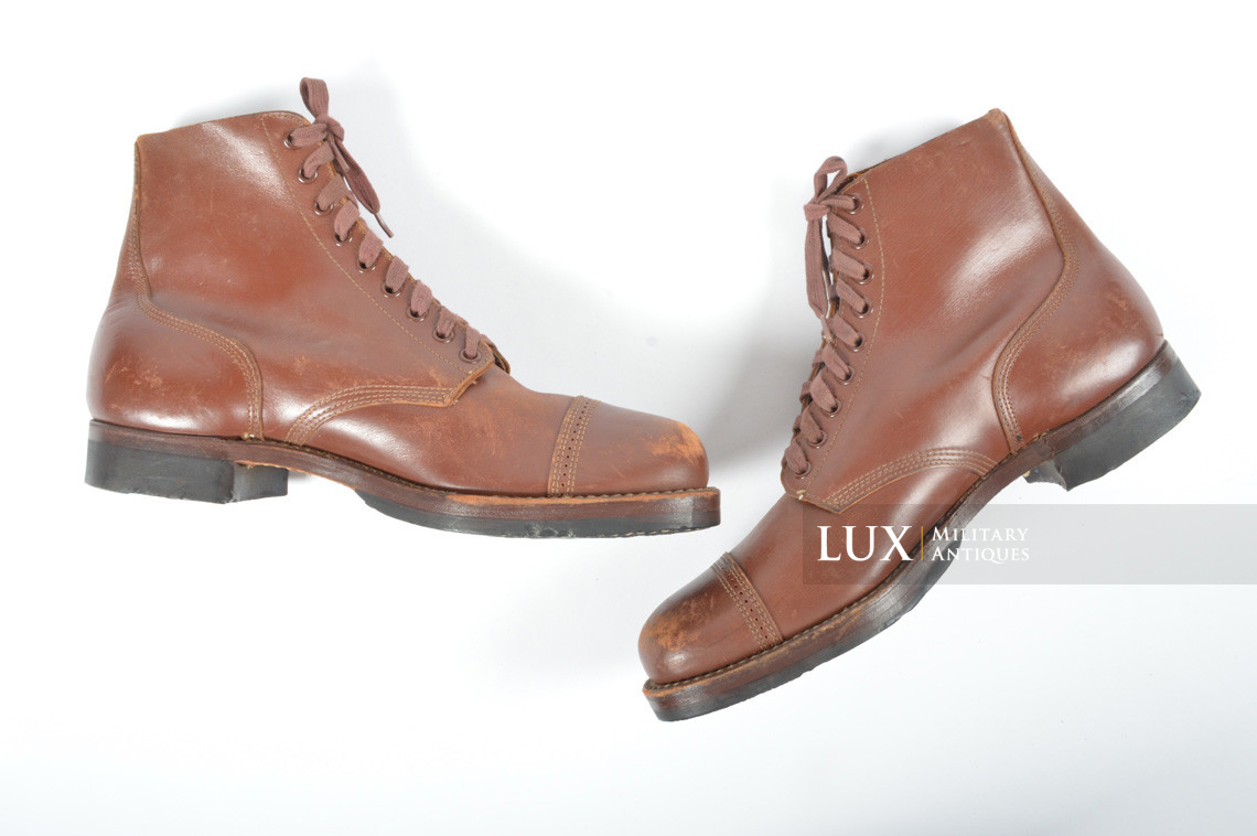 US Army combat Shoes, « 1942 » - Lux Military Antiques - photo 4