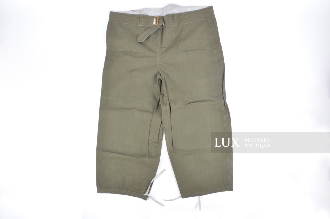 Unissued Heer mountain trooper’s reversible to white trousers - photo 4