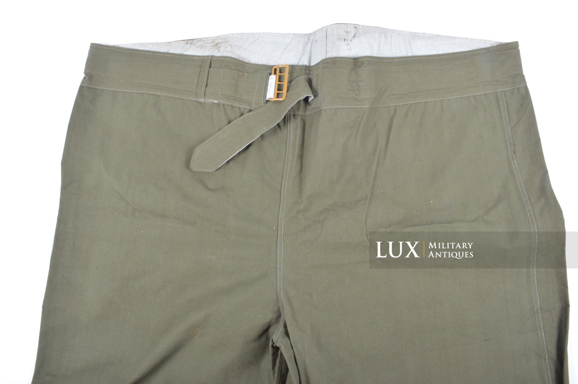 Unissued Heer mountain trooper’s reversible to white trousers - photo 9