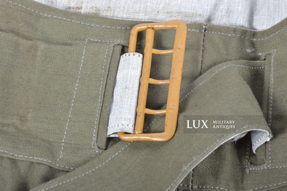 Unissued Heer mountain trooper’s reversible to white trousers - photo 11