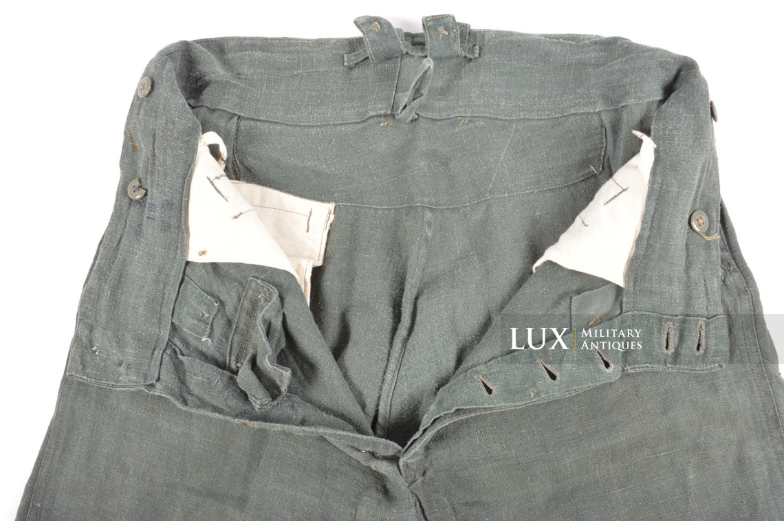 M43 Heer / Luftwaffe HBT EM's combat service trousers - photo 30