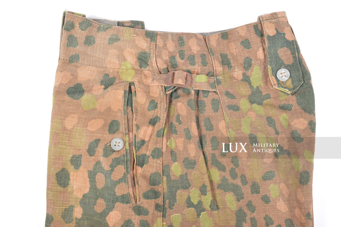 Pantalon Waffen-SS M44 en camouflage petit pois, « 223/44 » - photo 8