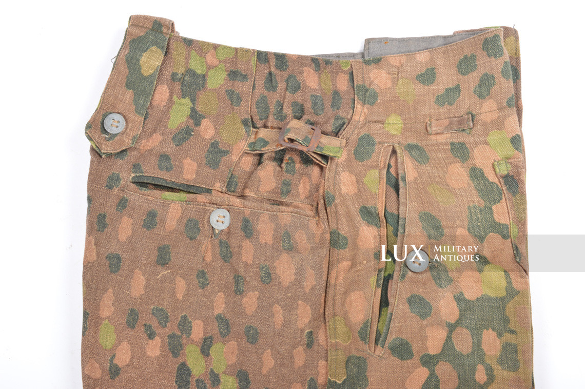 Pantalon Waffen-SS M44 en camouflage petit pois, « 223/44 » - photo 12