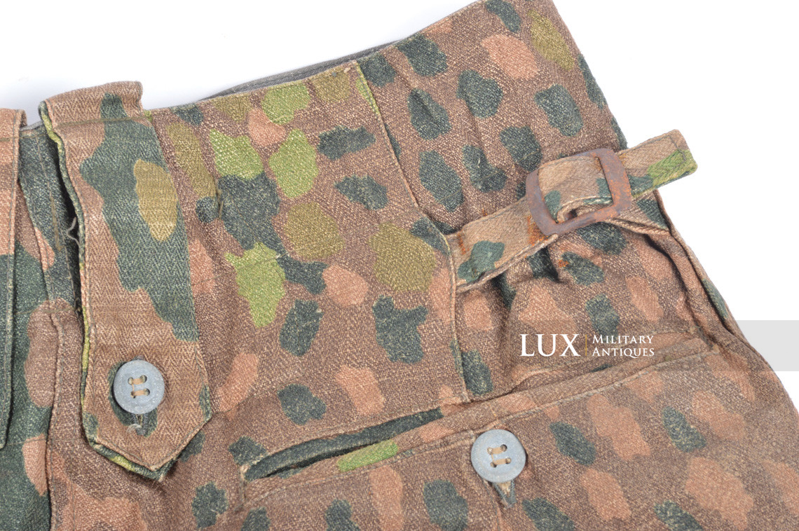 Pantalon Waffen-SS M44 en camouflage petit pois, « 223/44 » - photo 28